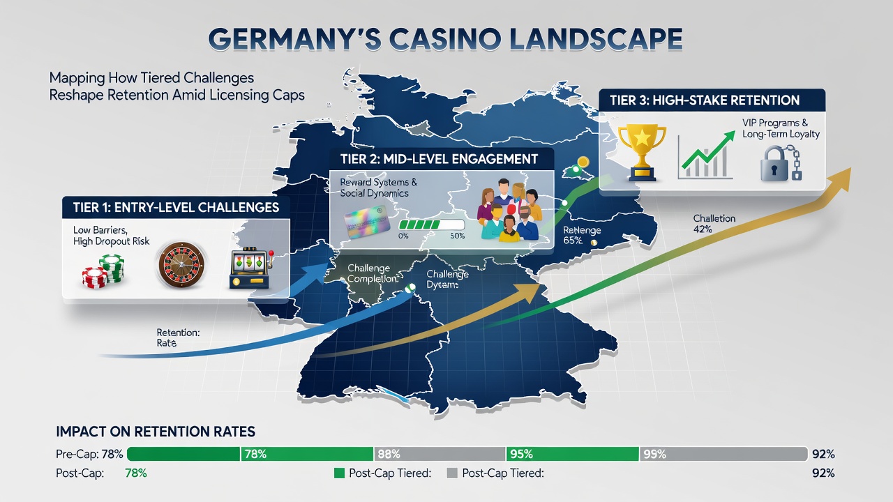 Darstellung von gestuften Challenges und deren Einfluss auf Spielerbindung in regulierten Casinos