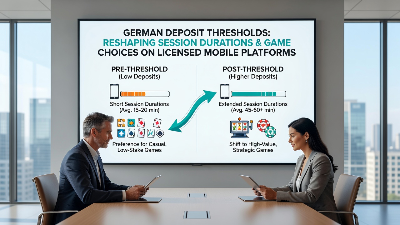 Darstellung mobiler Spieloberflächen mit Fokus auf Einzahlungskontrollen und Spielauswahl in deutschen Casinos