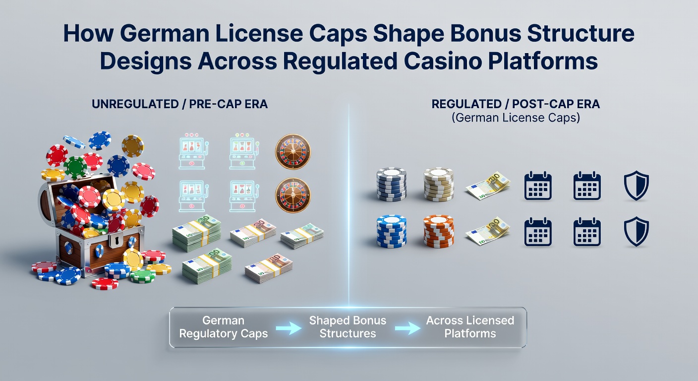 Illustration der deutschen Lizenzregulierungen und deren Einfluss auf Casino-Boni